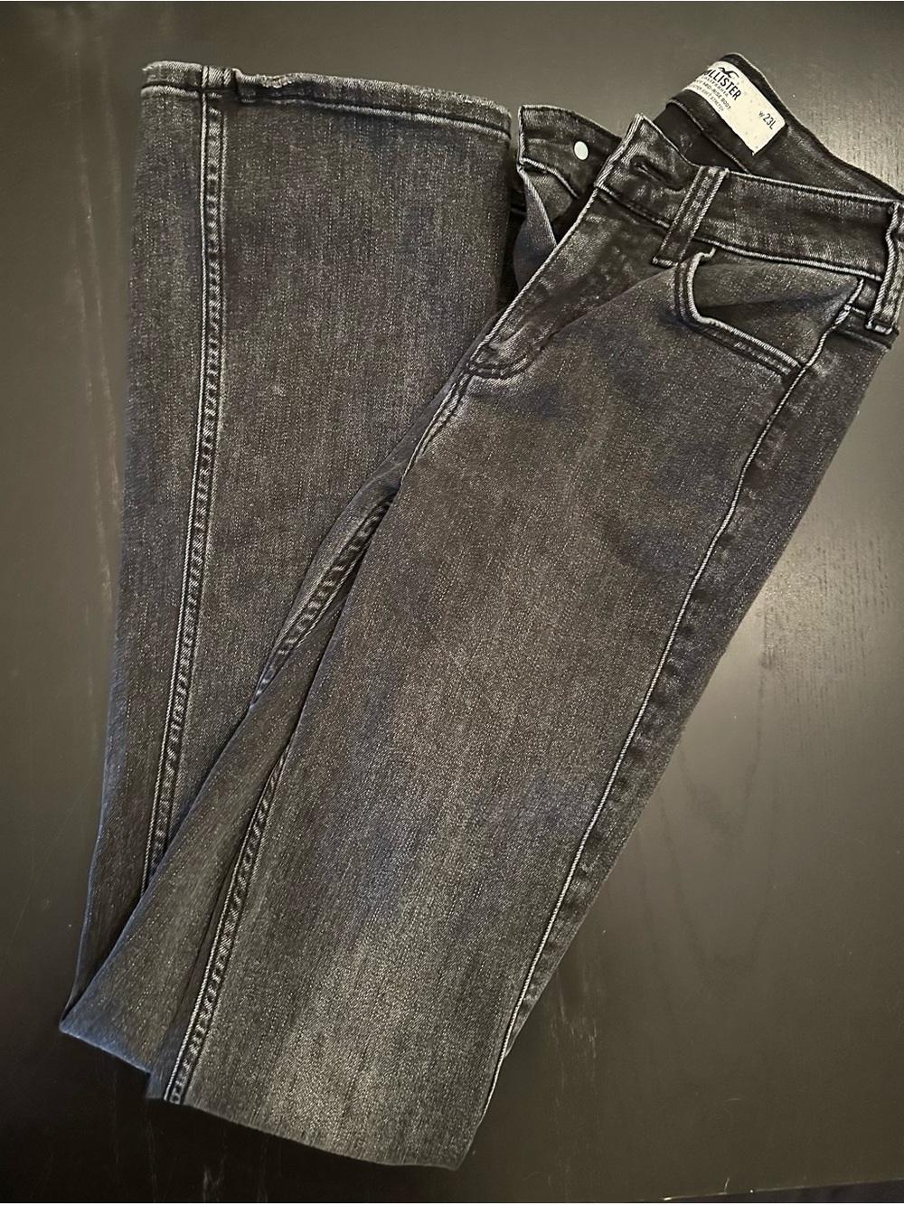 Hollister Curvy Mid-Rise Boot Jean